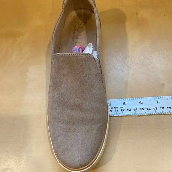 Naturalizer Soul Women’s Kemper2 flats Slip-On Casual Shoes Size 10W tan beige - Picture 12 of 15